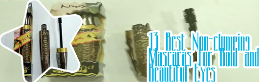 Clump free mascara