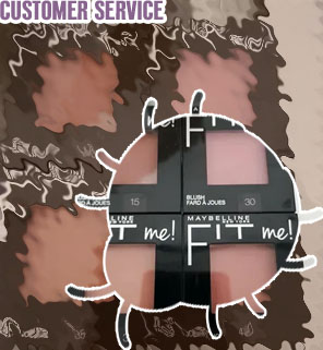 Fit me blush swatches