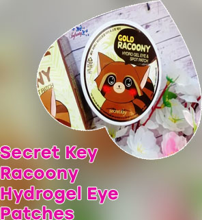 Gold racoony hydrogel eye & spot patch