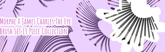 James charles eye brush set