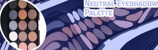 Natural color eyeshadow