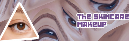 Natural makeup with eyeliner