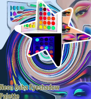 Neon eyeshadow